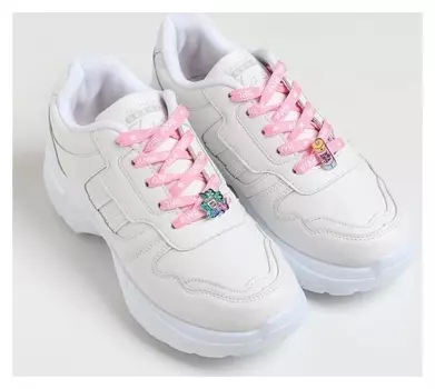 Шнурки с аксессуарами "GRL PWR"