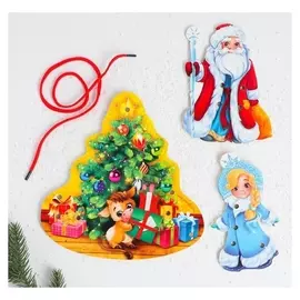 Шнуровка фигурная «С новым годом»