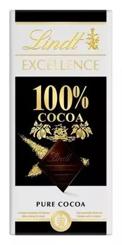 Шоколад Lindt Excellence 100% какао 50г