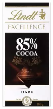 Шоколад Lindt Excellence 85% какао 100г