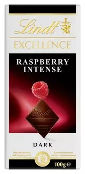 Шоколад Lindt Excellence малина, 100г