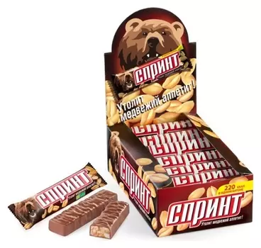 Шоколадный батончик спринт 50г