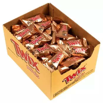 Шоколадный батончик Twix миниc, 1кг