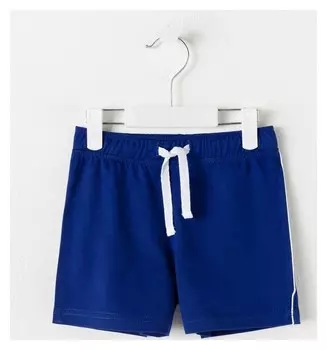 Шортики для мальчика, цвет синий, рост 116 см