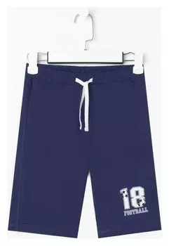 Шорты для мальчика, цвет синий, рост 116 см