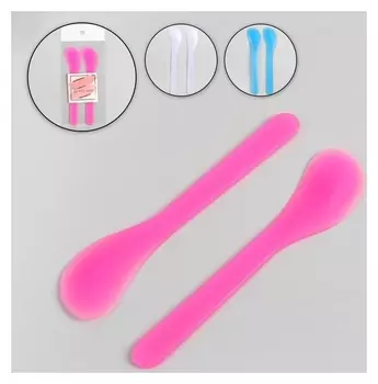 Шпатели для депиляции, пластиковые, 13 × 3 см, 2 шт