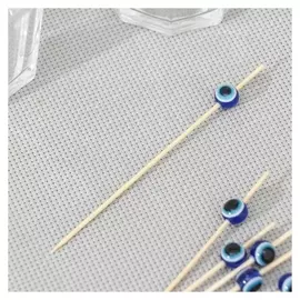 Шпажки Nazar Boncuk, 25 шт, 12 см, бамбук, цвет синий