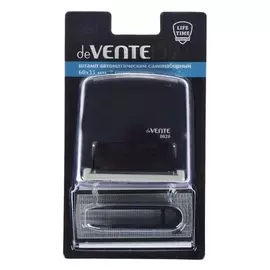 Штамп автоматический самонаборный 7 строк, 2 кассы, 60 х 35 мм, пинцет Devente