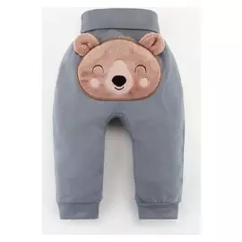 Штанишки крошка Я "Мишка", серый, рост 62-68 см