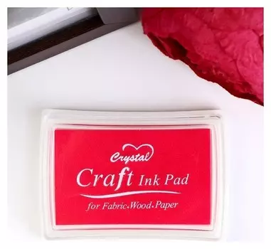 Штемпельная подушка "Розовая"