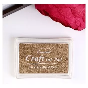 Штемпельная подушка "Золотая"