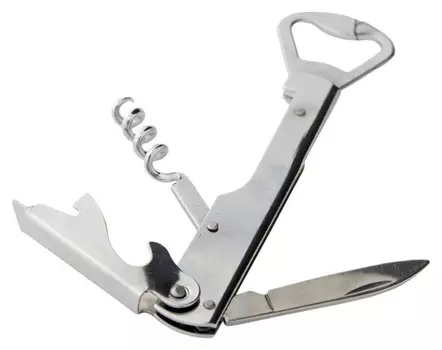 Штопор открывалка металлическая (38577)