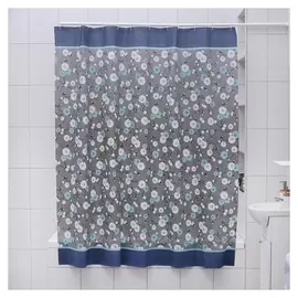 Штора для ванной комнаты доляна «Нил», 180×180 см, EVA