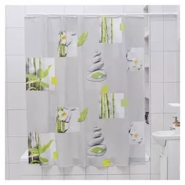 Штора для ванной комнаты доляна «Умиротворение», 180×180 см, EVA