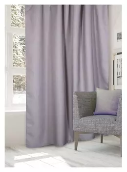 Штора портьерная этель «Натура», размер 135х270 см, цвет серый