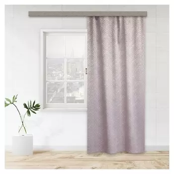 Штора портьерная жаккард инфини 135х260 см, розовый, пэ