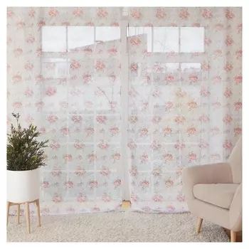 Штора тюлевая "Этель" 260*250 см превосходство б/утяжелителя,100% п/э