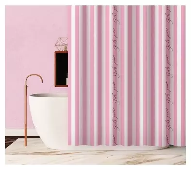 Шторка в ванную Girls Power 180х180см