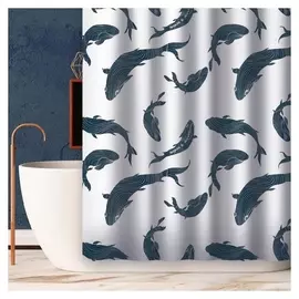 Шторка в ванную «Ныряй в жизнь» 180 х 180 см