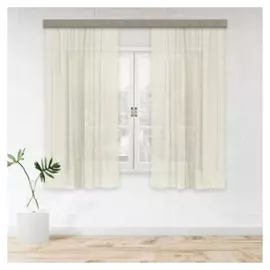 Шторы вуаль однотонная 100х180 см