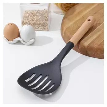 Шумовка доляна Margo, 30 см, цвет чёрный