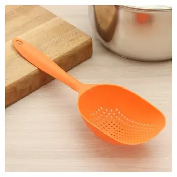 Шумовка прямоугольная, 34 см