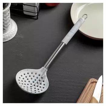 Шумовка «Шанти», 33,5 см, цвет серый