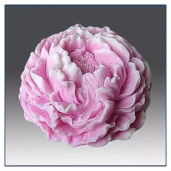 Силиконовая форма для мыла "Махровый пион"