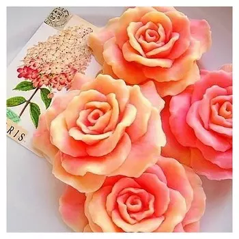 Силиконовая форма для мыла "Роза дрим"