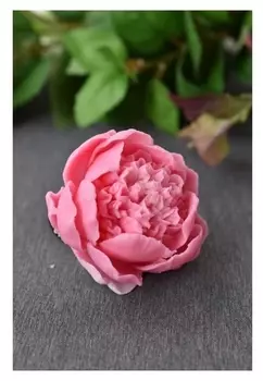 Силиконовая форма «Пион японский S»