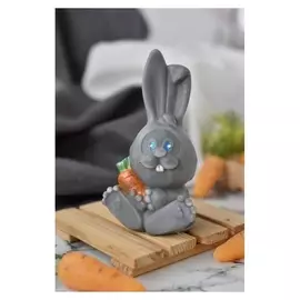 Силиконовая форма «Заяц с морковкой S»