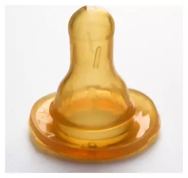 Силиконовая соска, от 0 мес., медленный поток