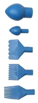 Силиконовые насадки для кистей 5 штук "Сонет"