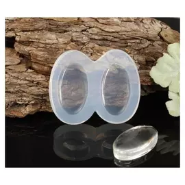 Силиконовый молд «2 овала», 40×22 мм