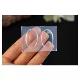 Силиконовый молд овальных линз, л-142, 30 мм