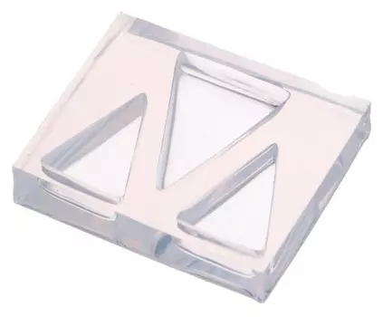 Силиконовый молд треугольников, т-303, 32мм.