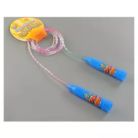 Скакалка детская «Чемпион», цвет синий