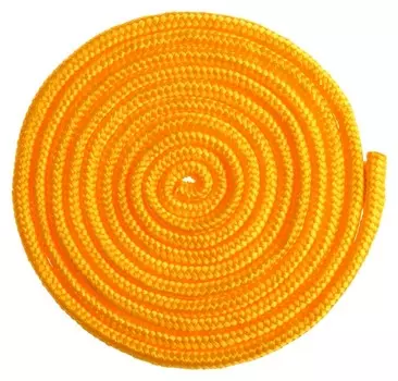 Скакалка для гимнастики 3 м, цвет оранжевый