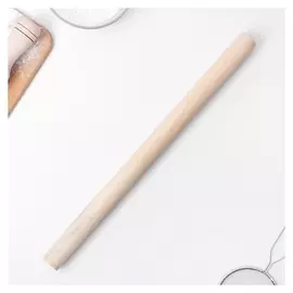 Скалка деревянная, 40 см, прямая