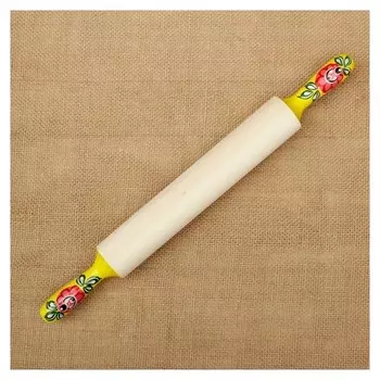 Скалка, городецкая роспись