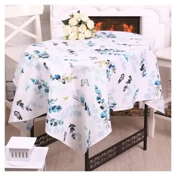 Скатерть 110х150 см "Митр", рогожка, хл 100%