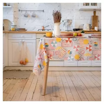 Скатерть «Доляна» пляж 110×140 см, 100% п/э