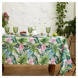 Скатерть доляна Tropical Garden 150*300 +/- 2 см, 100% п/э