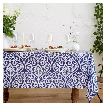 Скатерть доляна Vintage Patterns 150*110 +/- 2 см, 100% п/э