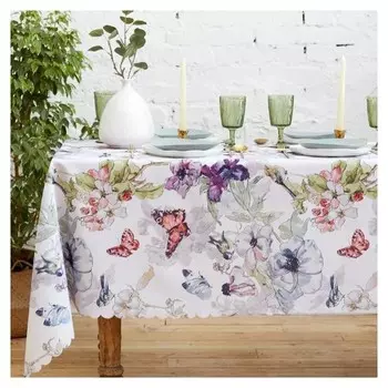 Скатерть доляна Watercolor 150*180 +/- 2 см, 100% п/э