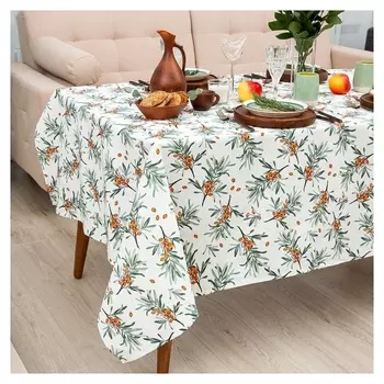 Скатерть "Этель" Berry Garden 149х250 см, 100% хл, репс 210 г/м2