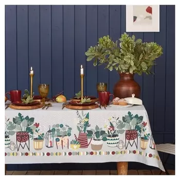 Скатерть "Этель" Hygge 149х250 см, 100% хл, саржа 190 г/м2