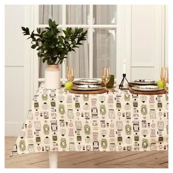 Скатерть "Этель" Kitchenware 149х220см, 100% хл, саржа 190 г/м2