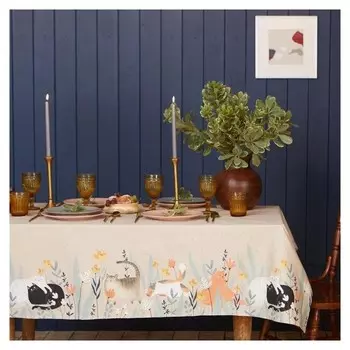 Скатерть "Этель" Meow 149х180см, 100% хл, саржа 190 г/м2