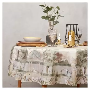 Скатерть «Этель» райский сад D=220 +/- 3см